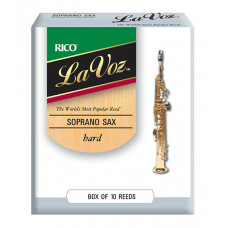 RIC10HD La Voz Трости для саксофона-сопрано, жесткие (Hard), 10шт в упаковке, Rico