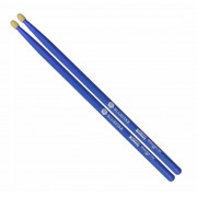 10104008 Colored Series Bluefire 7A Барабанные палочки, орех гикори, синие, HUN