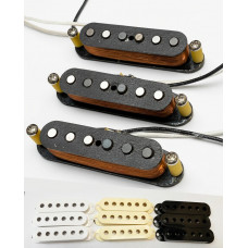 Комплект звукоснимателей Alexander Pribora Hot Custom, черный, белый, кремовый 