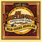 P02043 Earthwood Silk & Steel Regular Струны для акустической гитары сталь+шелк 13-56 Ernie Ball