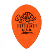 Медиатор Dunlop Tortex Small Tear Drop Оранжевый 0.60мм. (423-060) 