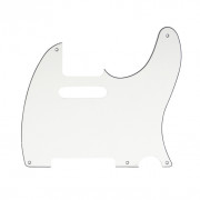 MX1410AW Защитная накладка гитары Fender Telecaster, 3 слоя, состаренный белый, Musiclily