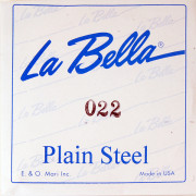 PS022 Отдельная стальная струна без оплетки, 022, La Bella