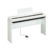 P-125WH Цифровое пианино, со стойкой и педалью, белое, Yamaha