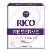 RCT1020 Rico Reserve Classic Трости для кларнета Bb, размер 2.0, 10шт, Rico