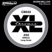 CB032 Chromes Bass Отдельная струна для бас-гитары, 032, D'Addario