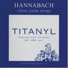950MHT TYTANIL Комплект струн для классической гитары титанил/посеребренные Hannabach