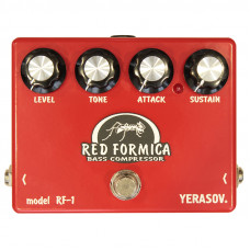 Бас-гитарный эффект Yerasov RF-1 Red Formica (компрессор-сустейнер)
