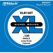 XLB130T Nickel Wound Tapered Отдельная струна для бас-гитары, никелированная, .130, D'Addario