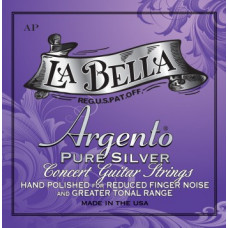 AP Argento Комплект струн для классической гитары, серебро, среднее натяжение, La Bella