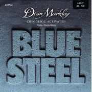 DM2672A Blue Steel NPS Комплект струн для бас-гитары, никелированные, 45-100, Dean Markley