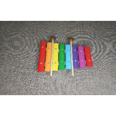 MD-KSC-8P Ксилофон 8 нот, с резонатором, цветной, Музыка Детям