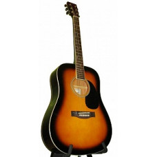 Акустическая фолк-гитара Caraya цвет санберст (F600-BS)