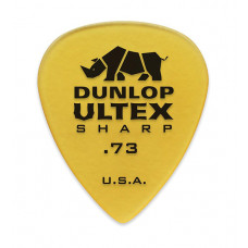 433P.73 Ultex Sharp Медиаторы 6шт, толщина 0,73мм, Dunlop