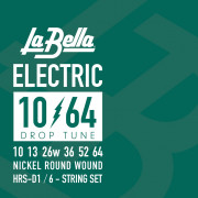 Струны La Bella для электрогитары 010-064 (HRS-D1) 
