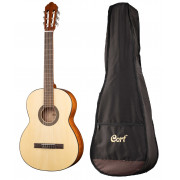Классическая гитара Cort AC100 4/4 Classic Series, цвет натуральный, с чехлом (AC100-WBAG-SG) 