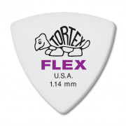 456R1.14 Tortex Flex Медиаторы, 72шт, толщина 1,14мм, треугольные, Dunlop