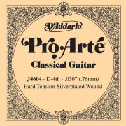 J4604 Pro-Arte Отдельная 4-ая струна для классической гитары, нейлон, сильное натяжение, D'Addario