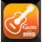 GSA-012 Комплект струн для акустической гитары, 12-53, Guitto