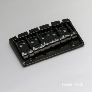404SJ-5-B Бридж (струнодержатель) для 5-струнной бас-гитары, черный, Gotoh