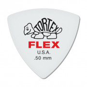 456R.50 Tortex Flex Медиаторы, 72шт, толщина 0,50мм, треугольные, Dunlop