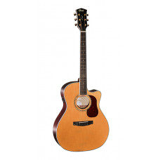 Gold-A8-NAT Gold Series Электро-акустическая гитара, с вырезом, цвет натуральный, Cort