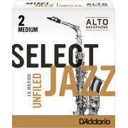 RRS10ASX2M Select Jazz Трости для саксофона альт, размер 2, средние (Medium), 10шт, Rico