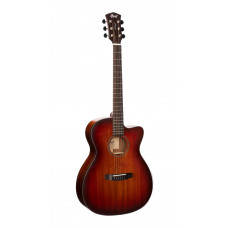 Электро-акустическая гитара Cort Core Series с жестким чехлом (Core-OC-ABW-OPLB) 