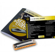 40020 Soundcheck Vol.1 STEEL - Blues Beginner Pack Губная гармошка +буклет (без CD), Seydel Sohne
