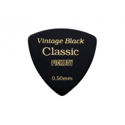 GP-04BL/05 Celluloid Vintage Classic Black Медиаторы 50шт, толщина 0.50мм, Pickboy