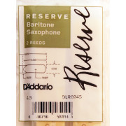 DLR0245 Reserve Трости для саксофона баритон, размер 4.5, 2шт, Rico