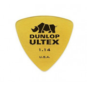 426P1.14 Ultex Triangle Медиаторы 6шт, толщина 1,14мм, треугольные, Dunlop