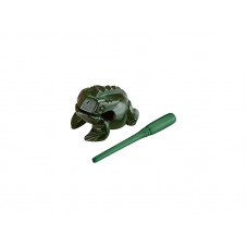 NINO513GR Гуиро-лягушка, деревянный, малый, зеленый, Nino Percussion