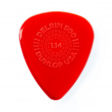 Медиаторы Dunlop Prime Grip Delrin 500 12шт, толщина 1,14мм (450P1.14) 