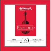 J810-1/8M-B10 Prelude Струны для скрипки размером 1/8, среднее натяжение, 10 комплектов, D'Addario
