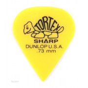 412P.73 Tortex Sharp Медиаторы 12шт, толщина 0,73мм, Dunlop