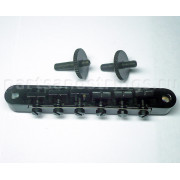 Бридж tune-o-matic Parts (Guitar Technology) черный, ш-11мм (BM001BK)