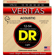 VTA-12 Veritas Комплект струн для акустической гитары, фосфорная бронза, 12-54, DR