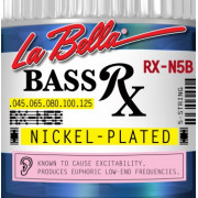 RX-N5B RX – Nickel Комплект струн для 5-струнной бас-гитары, никелированные, 45-125, La Bella