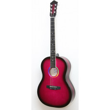 M-213-RD Акустическая гитара, красная, Амистар