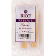 RCT0220 Reserve Classic Трости для кларнета Bb, размер 2.0, 2шт., Rico