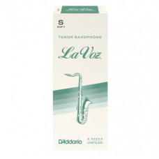 RKC05SF La Voz Трости для саксофона тенор, мягкие (Soft), 5шт, Rico