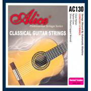 AC130-N Комплект струн для классической гитары, нейлон, посеребренная медь [12] Alice
