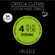 UKP-BA Pro Комплект струн для укулеле баритон, с покрытием, Ortega