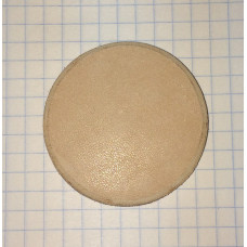 P711 Медиатор кожаный для гуслей, форма круг, Мозеръ