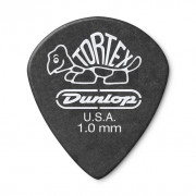 482R1.00 Tortex Pitch Black Jazz III Медиаторы 72шт, толщина 1мм, Dunlop