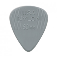 44P.60 Nylon Standard Медиаторы 12шт, толщина 0,60мм, Dunlop