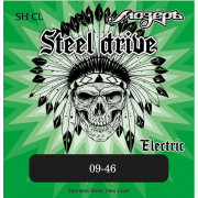 SH-CL Steel Drive Комплект струн для электрогитары, сталь, 9-46, Мозеръ