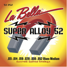 SA1152 Super Alloy 52 Комплект струн для электрогитары 011-052 La Bella