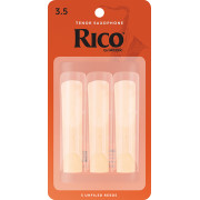 RKA0335 Rico Трости для саксофона тенор, размер 3.5, 3шт в упаковке Rico